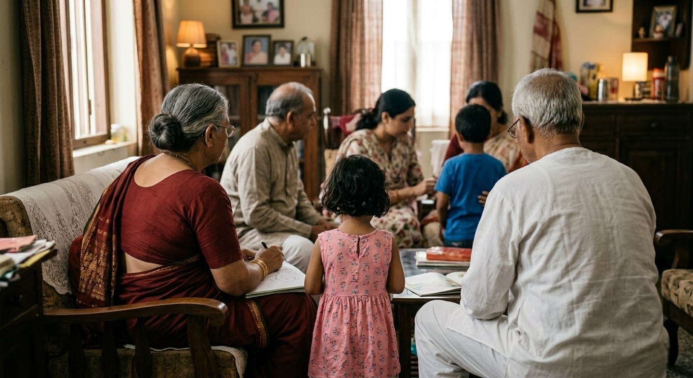 Indian family values women respect culture and community support